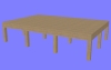 ﾃﾞｯｷ四角形L14.m3d